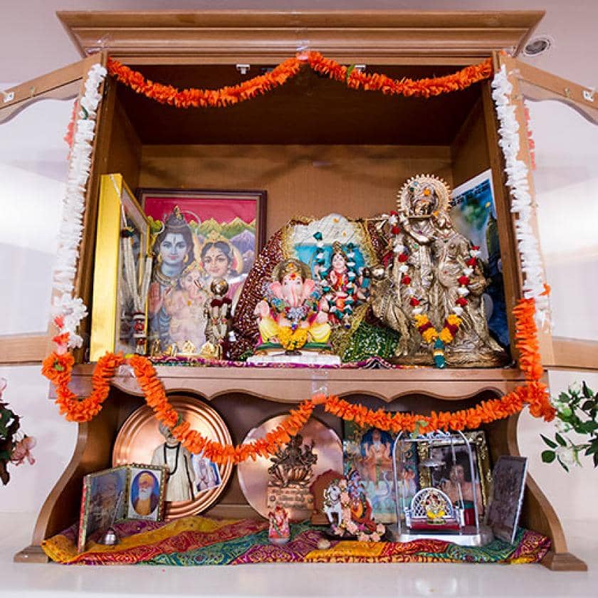 Shrine at Aashna House