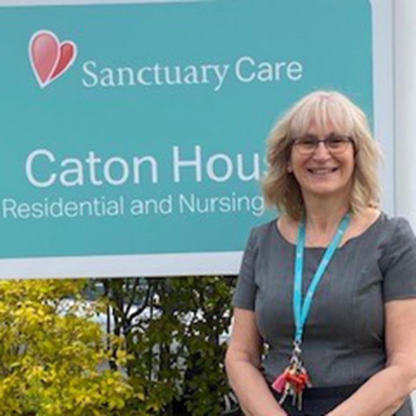 Caton House Manager Joanne Burgess