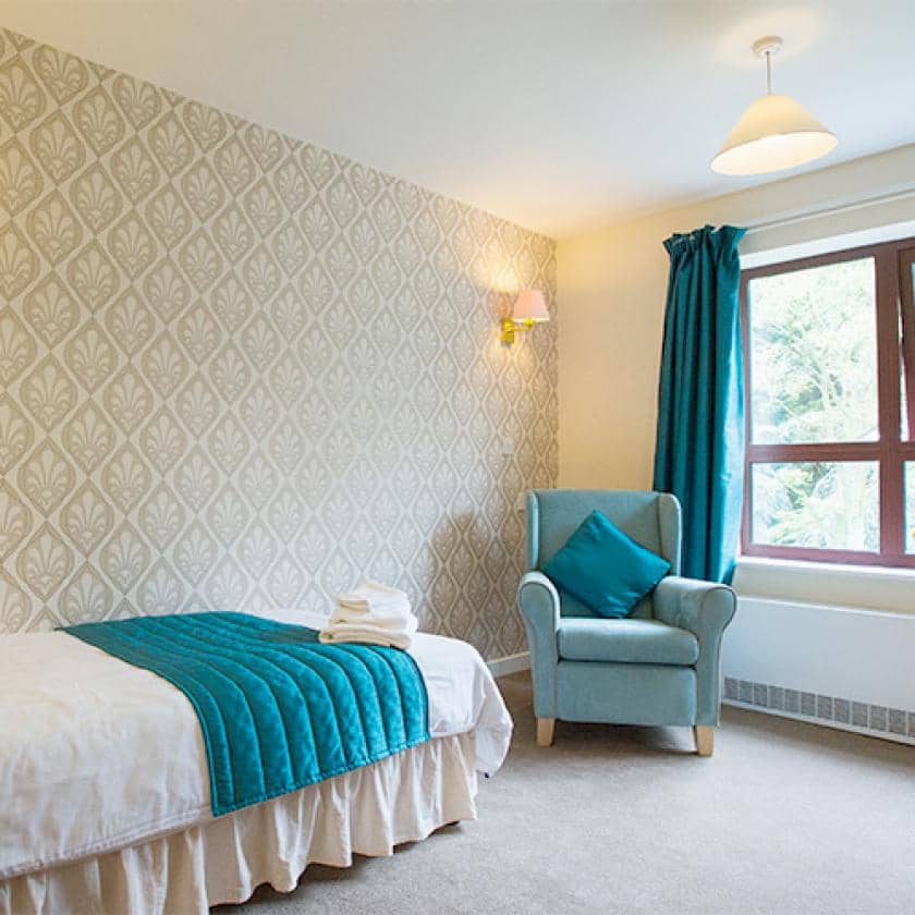Spacious bedrooms at Hastings care home