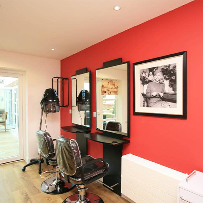 Hairdressing salon at Park View