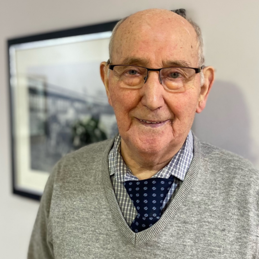 Ken enjoys respite care at Lake View Residential Care Home